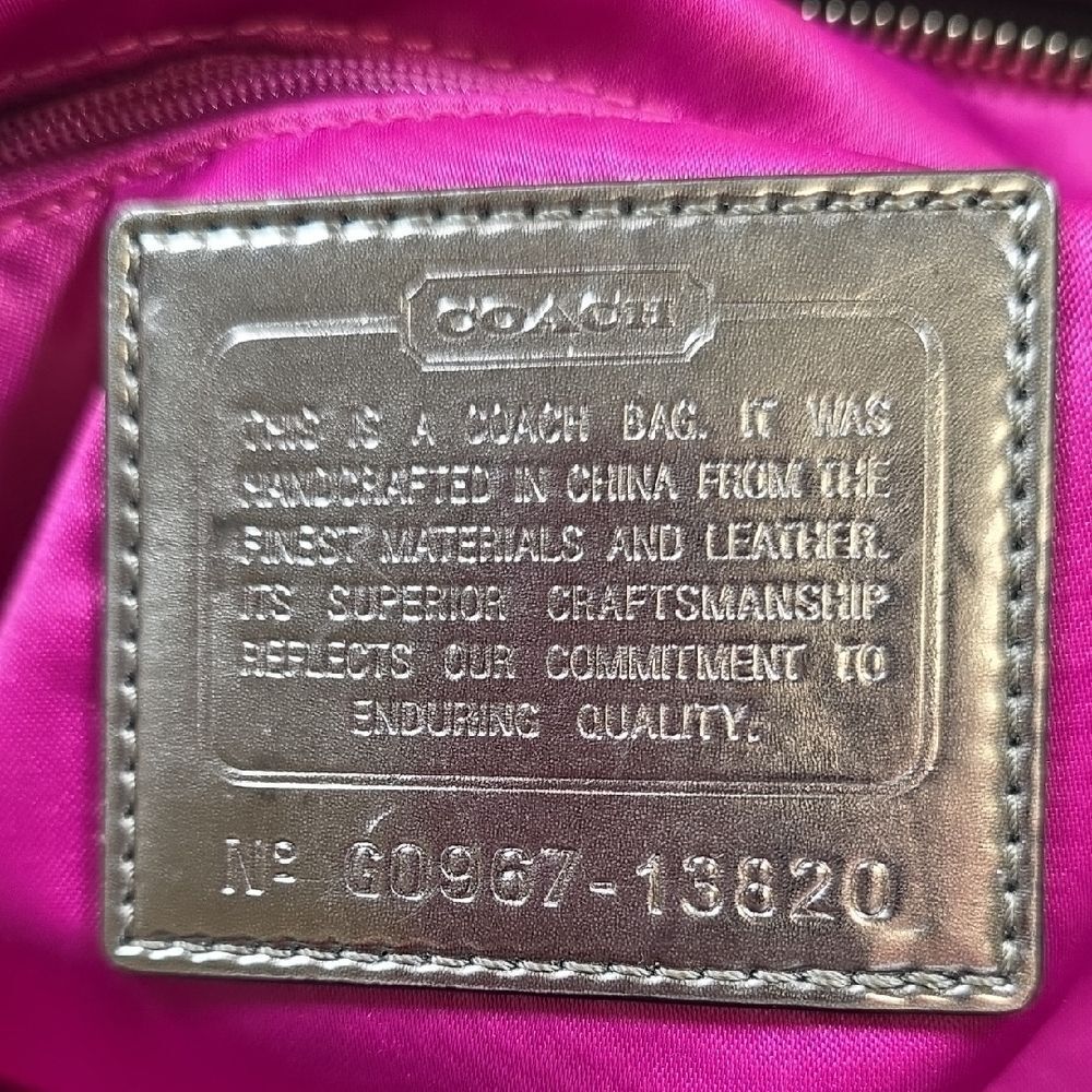 Coach Poppy Glam Bag and Wallet Set - Picture 13 of 16